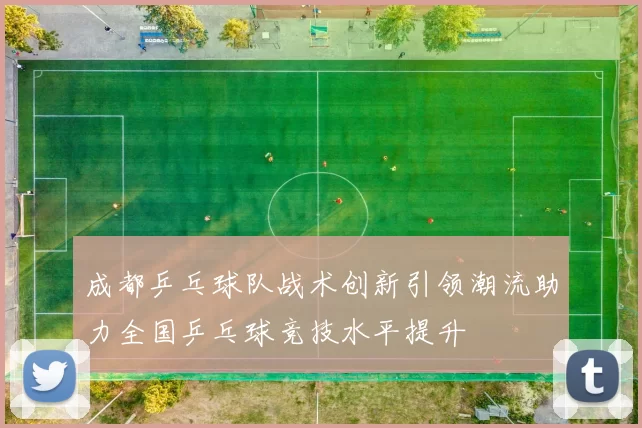 成都乒乓球队战术创新引领潮流助力全国乒乓球竞技水平提升