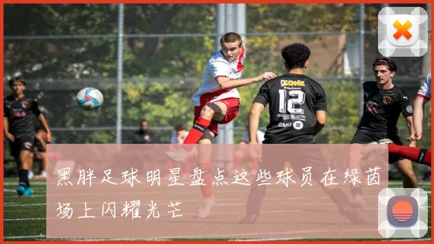 黑胖足球明星盘点这些球员在绿茵场上闪耀光芒