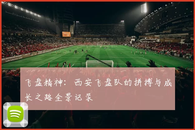 飞盘精神：西安飞盘队的拼搏与成长之路全景记录