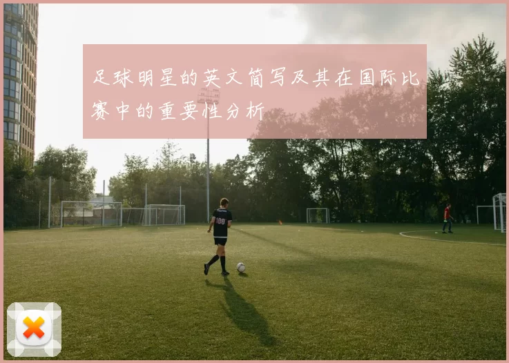 足球明星的英文简写及其在国际比赛中的重要性分析